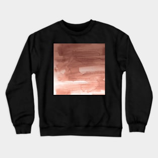 Rose Gold Watercolor splash Crewneck Sweatshirt